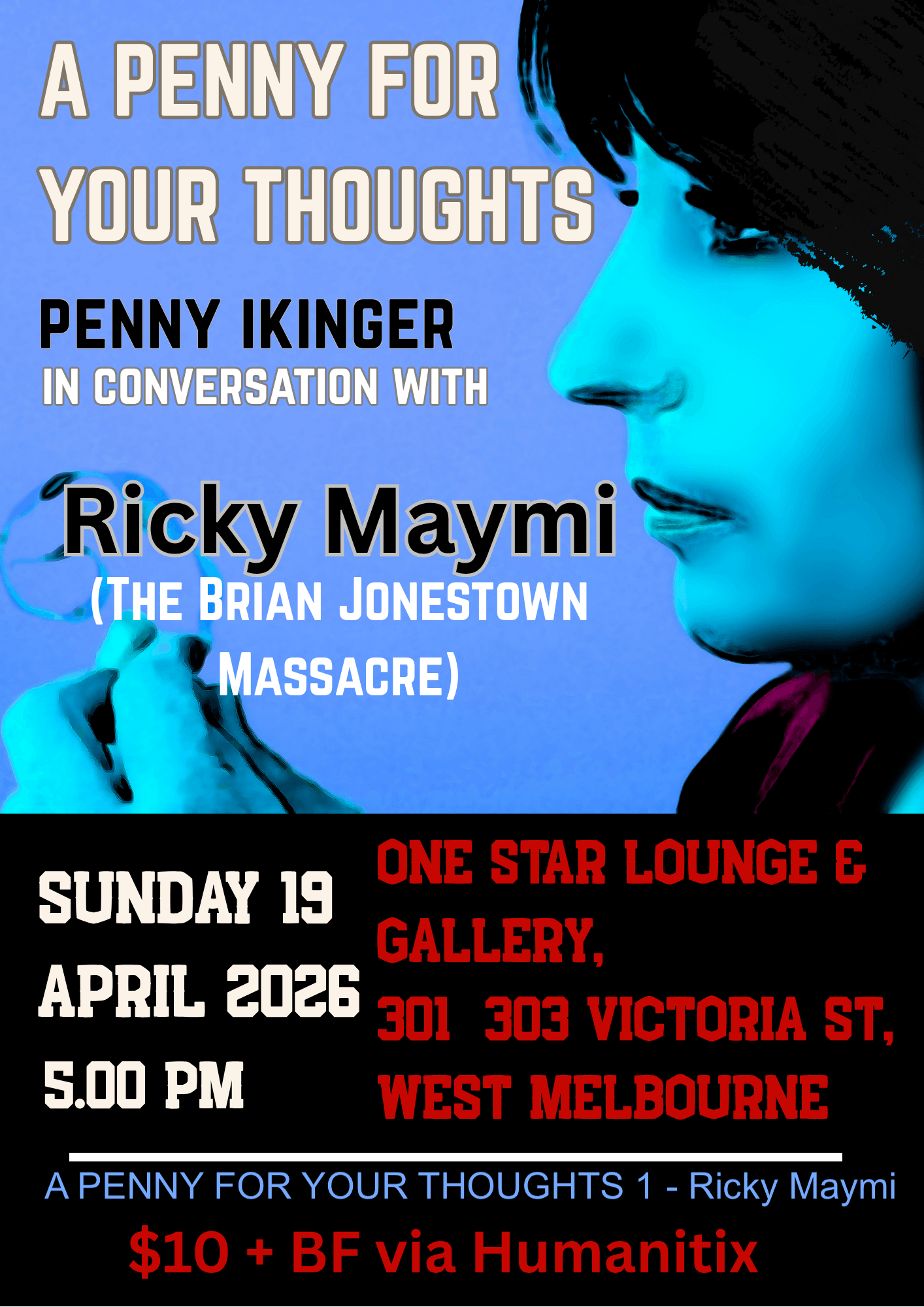 A PENNY FOR YOUR THOUGHTS Penny Ikinger and Ricky Maymi