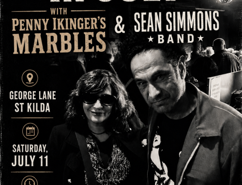 HIGH AND DRY IN JULY Penny Ikinger and Sean Simmons Unite for Exclusive Double-Headline Matinee at George Lane