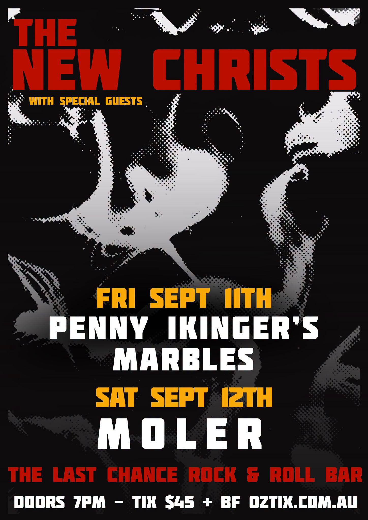 Penny Ikinger’s Marbles at The Last Chance Rock & Roll Bar, North Melbourne with The New Christs.